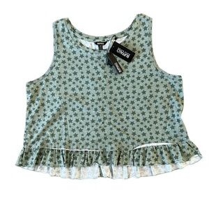 🆕 Buffalo by David Bitton Sleeveless Crop Star Top